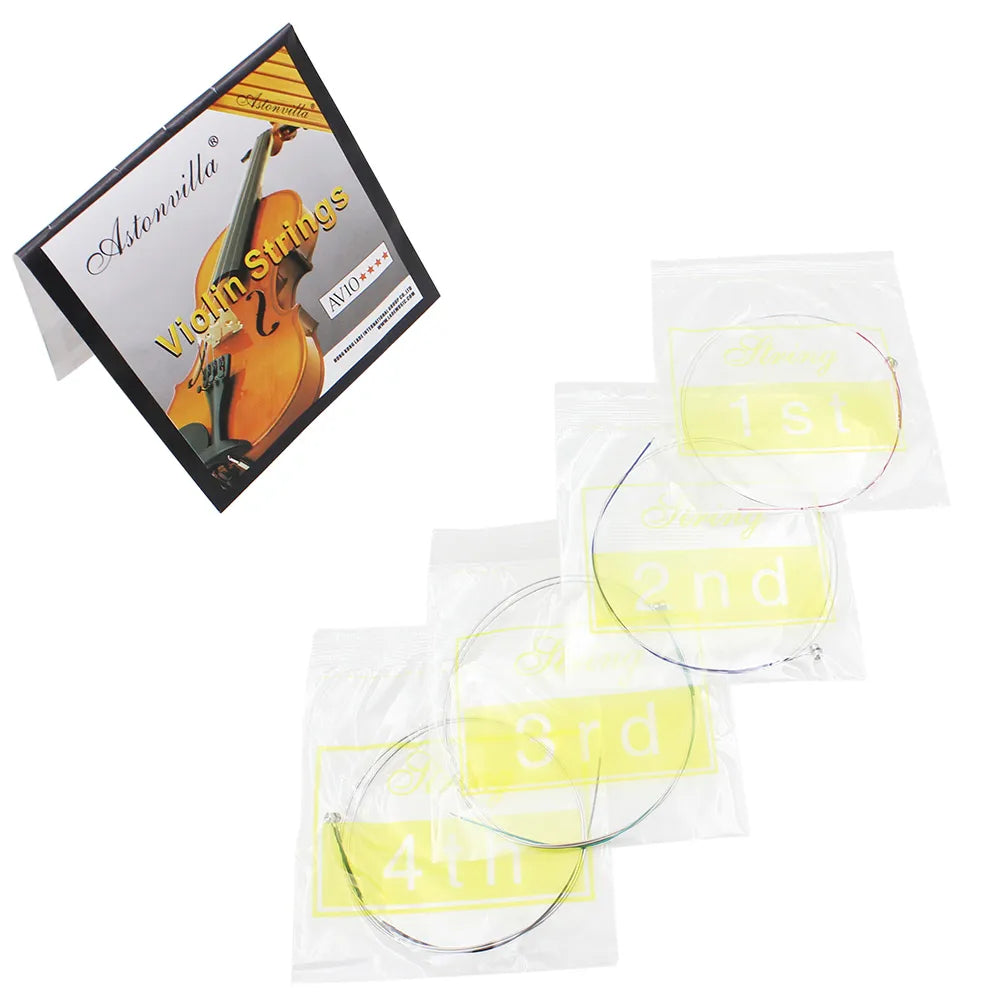 Professional Nickel-Silver Wound Violin String Set