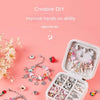 DIY Beaded Bracelet Craft Kit with Storage Box for Kids