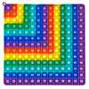 Rainbow Math Fidget Popper – Multiplication & Addition Practice Tool