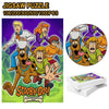 A jigsaw puzzle featuring characters from Scooby-Doo Mystery Inc. including Shaggy, Scooby, and other members.