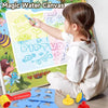 Magic Water Drawing Mat with Fluorescent Pens for Kids
