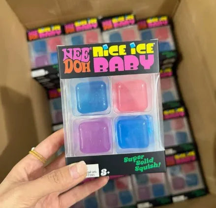 Sensory Fidget Cube Set – Stress Relieving Squishy Toy for Focus and Anxiety Relief