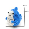 Emotional Support Crochet Doll – Funny Positive Gift for Friends & Desk Decor