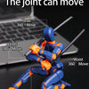 3D Articulated Action Figure Building Toy