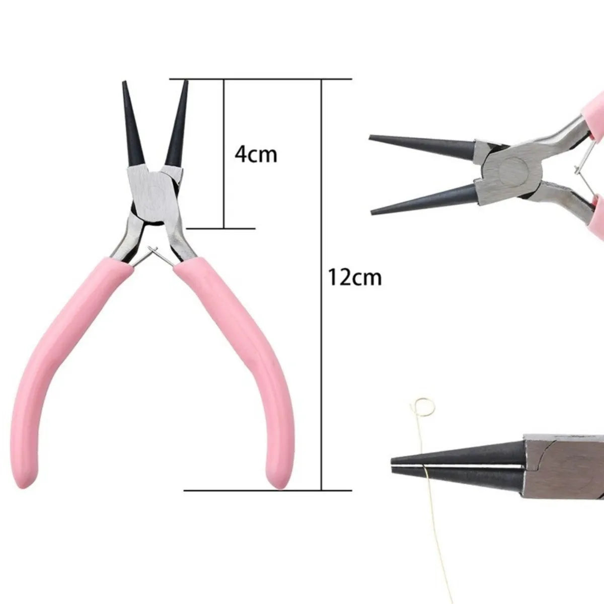 Complete Jewelry Making Tool Set with Pliers and Ring Sizer