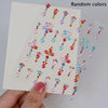 3D Rhinestone Face Stickers with Laser Hearts, Stars & Moons