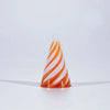 3D Printed Spiral Cone Passthrough Pyramid Sculpture