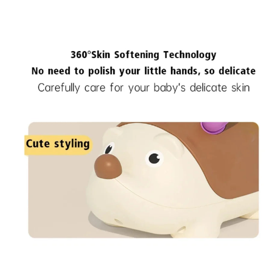 Montessori Hedgehog Toy for Fine Motor Skills and Sensory Learning
