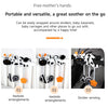 Black and White Animal Hanging Toys for Baby Car Seat and Stroller