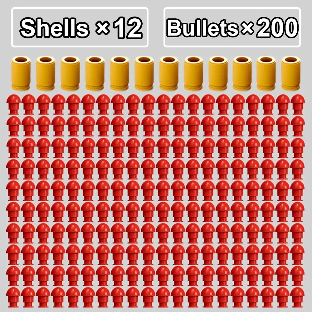 Reusable Toy Gun Shells and Bullets for M1911, SIG17 & USP Models