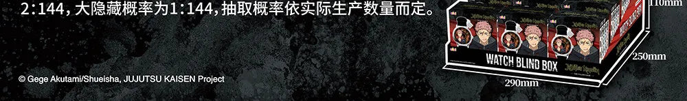 Jujutsu Kaisen Blind Box Watch & Bracelet Set
