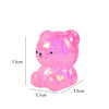 Glitter Gummy Bear Stress Relief Squishy Toy