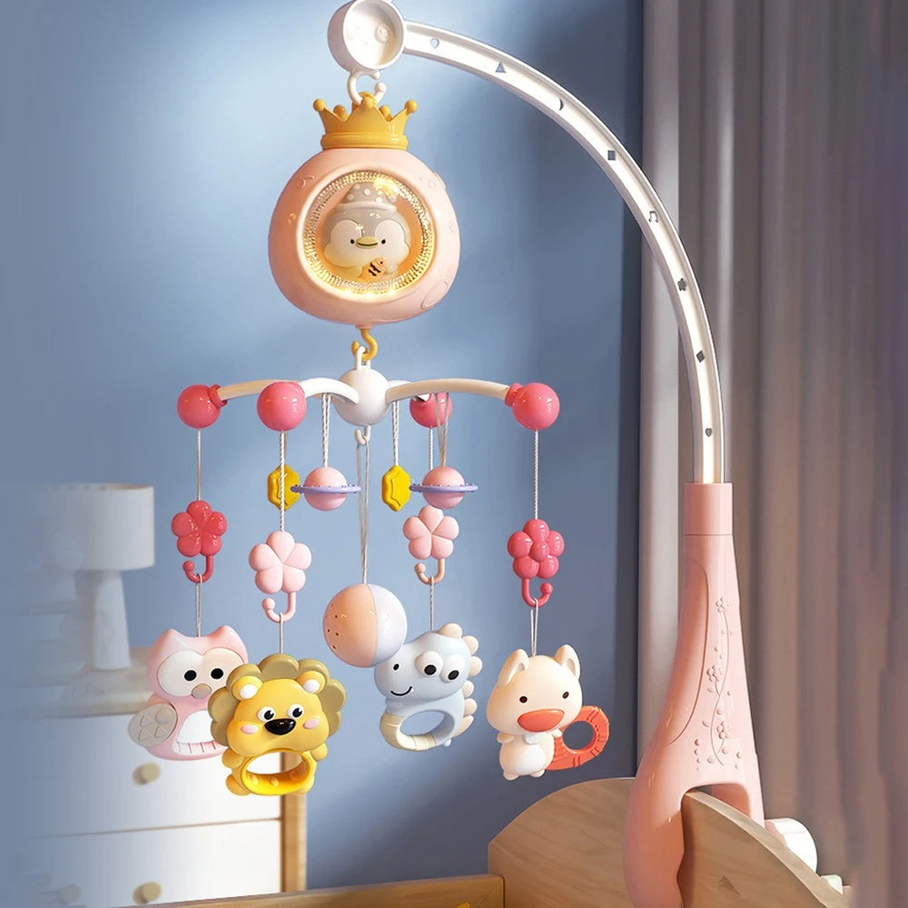 Soothing Musical Crib Mobile with Projector and Remote