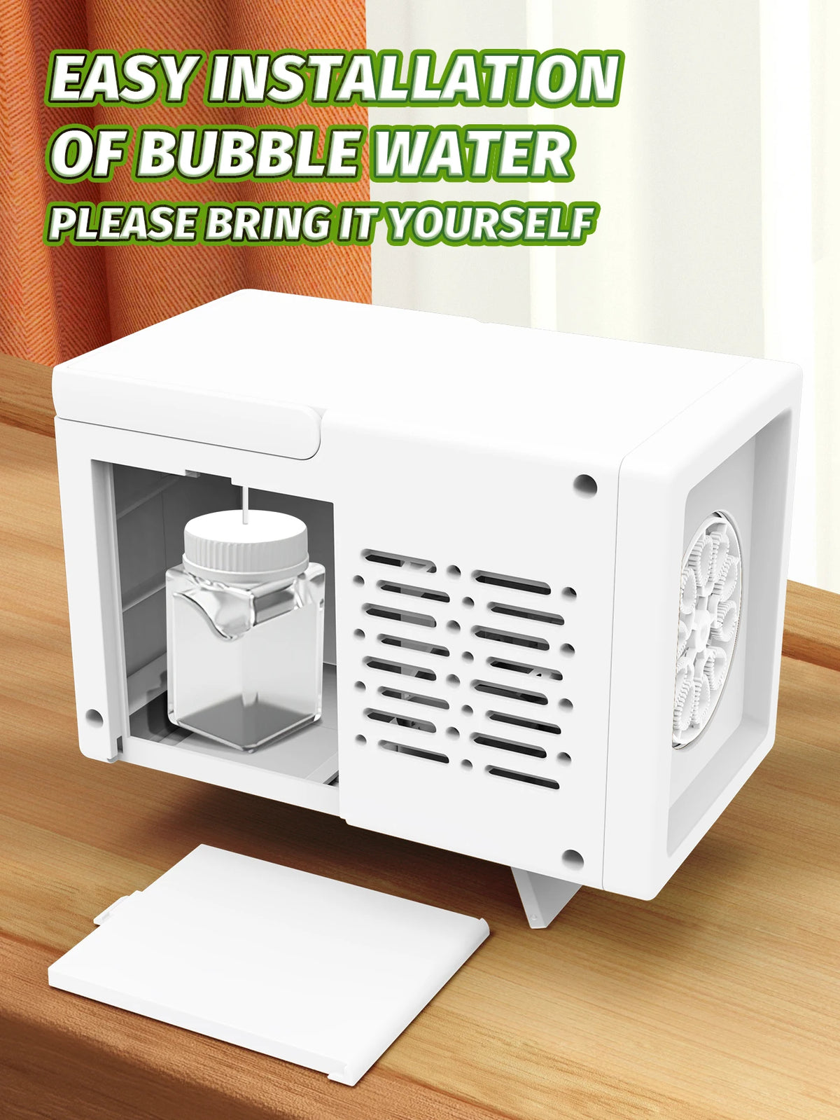Automatic Bubble Machine for Kids – No Batteries Needed