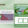 Beginner Diamond Art Kit with 12 Postcard-Style Scenic Designs