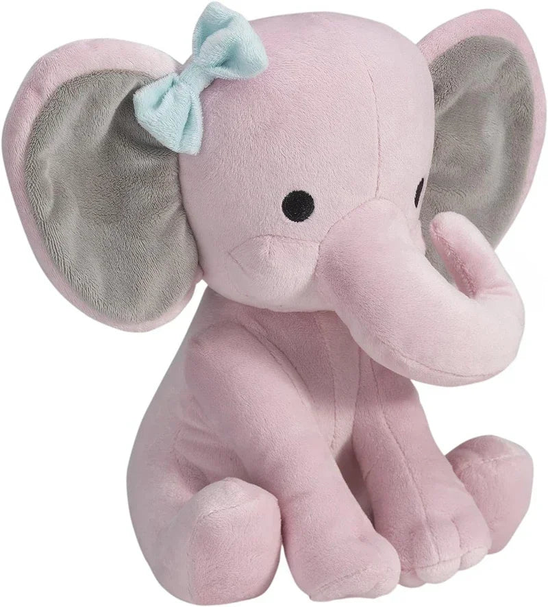 Soft Gray Elephant Plush Toy – Cuddly Stuffed Animal