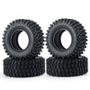 1.0" Mud Terrain Tires for 1/18 & 1/24 RC Crawlers (4-Pack)