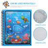 Magic Water Drawing Book for Kids - Reusable Coloring Fun