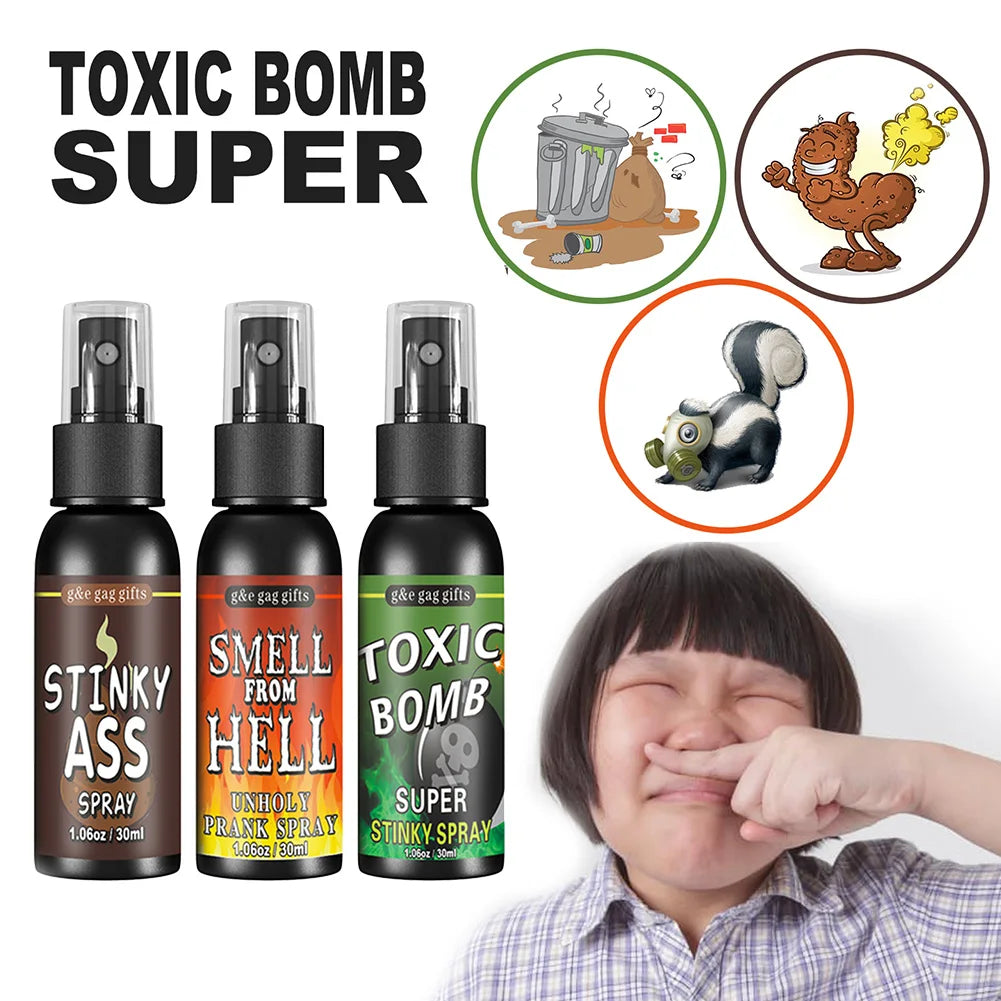 30ml Fart Spray Prank Toy – Hilarious Stink Bomb for Parties & Pranks