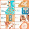 Sensory Folding Activity Cube for Toddlers – Montessori Busy Board Toy