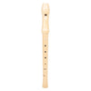 Wooden 8-hole soprano clarinet for beginners with a light wood finish