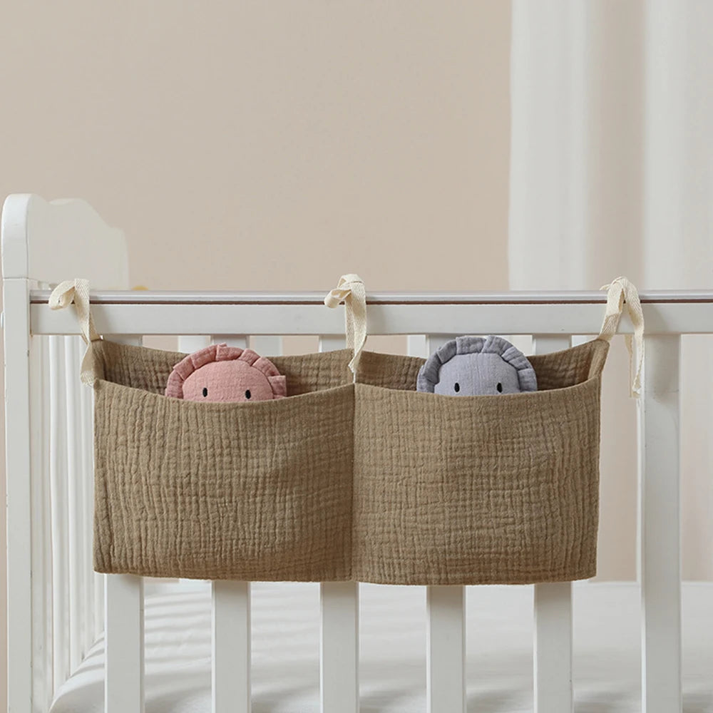 Hanging Nursery Diaper Caddy Organizer for Baby Essentials