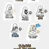 Ghost Behold My Cat Series Glow-in-the-Dark Cat Figurine Blind Box