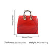 Mini Handbag-Shaped Crystal Agate Pendant for Jewelry Making