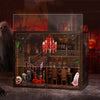 Haunted Halloween Book Nook DIY Kit with LED Lighting