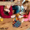 Premium Wooden Jigsaw Puzzle – Villa Peacock Owl Landscape