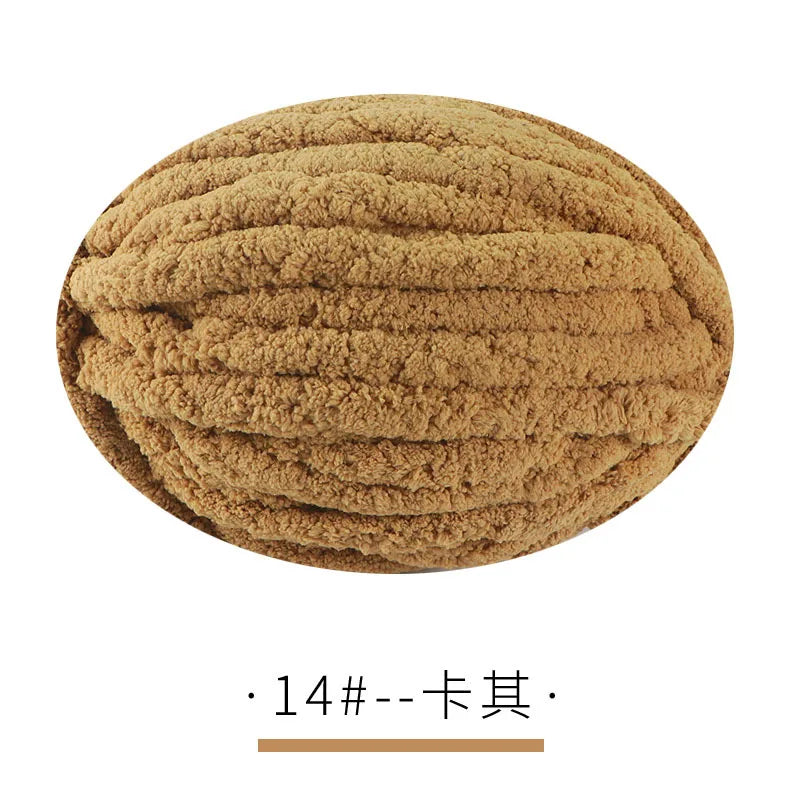 Chunky Chenille Yarn for Knitting and Crochet