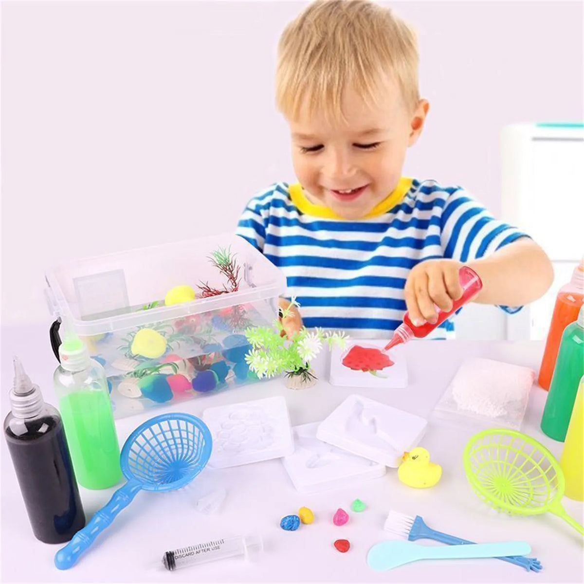 Magic Water Elf DIY Craft Kit – Create Colorful Ocean Creatures