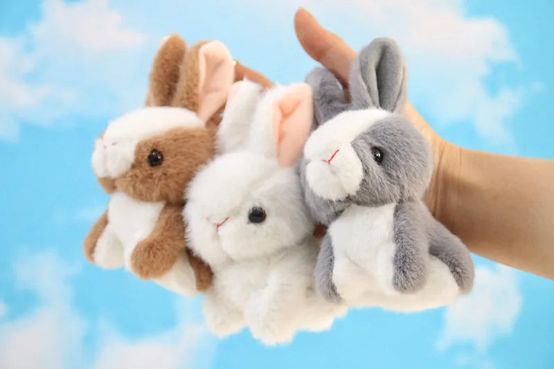 Adorable Mini Plush Bunny Set – Soft Stuffed Rabbits for Easter, Gifts & Decor