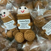 Handmade Crochet Emotional Support Poo Doll with Card