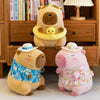 Capybara Plush Toy with Duck Swim Ring – Kawaii Stuffed Animal
