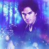 The Vampire Diaries 5D Diamond Painting Kit – Full Round Drill Crystal Art for DIY Home Decor