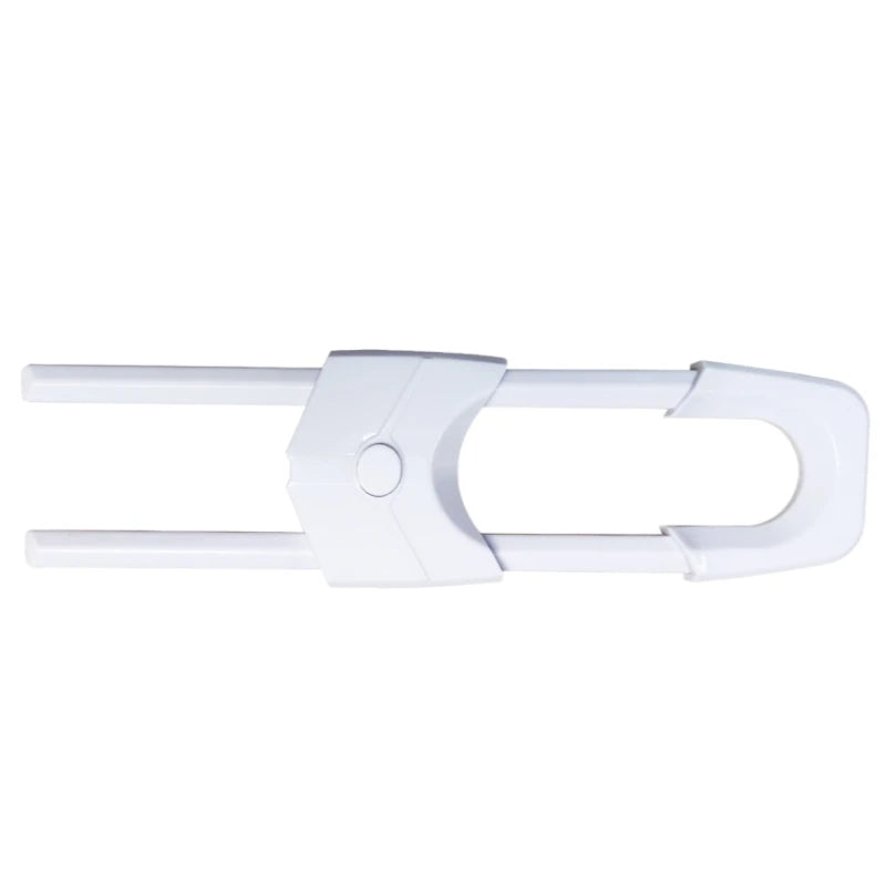Adjustable U-Shaped Cabinet Locks for Child Safety