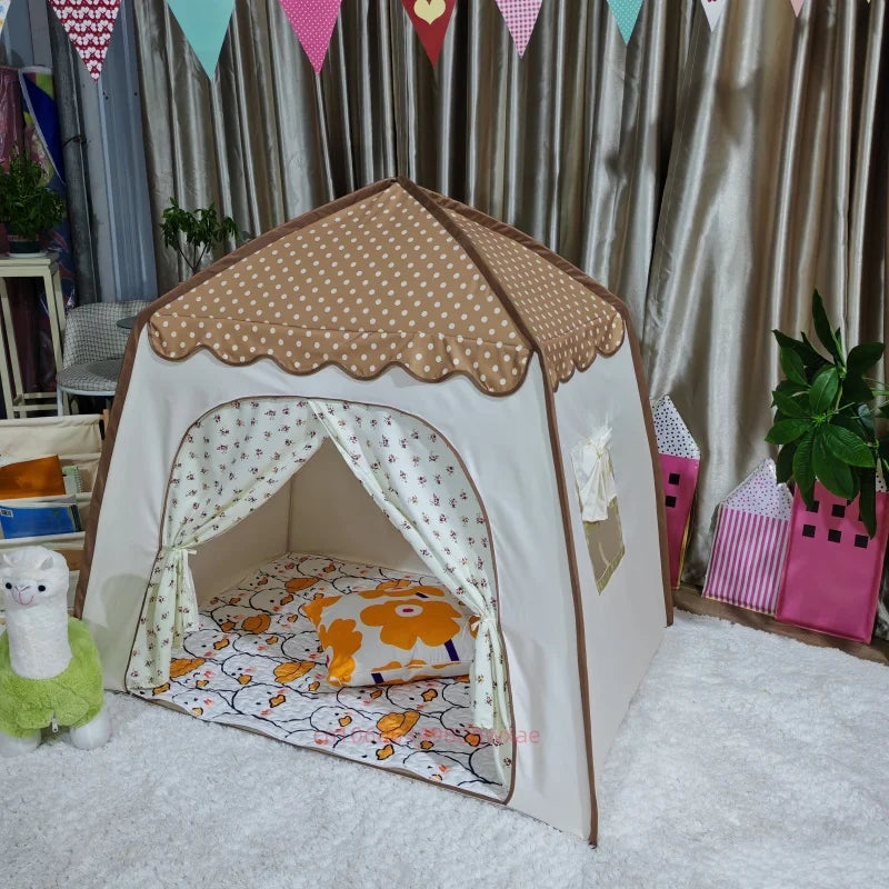 Foldable Kids Play Tent with Dome Design