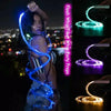 LED Fiber Optic Dance Whip with 7 Colors & 5 Modes