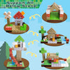 Magnetic Forest House Building Blocks Set
