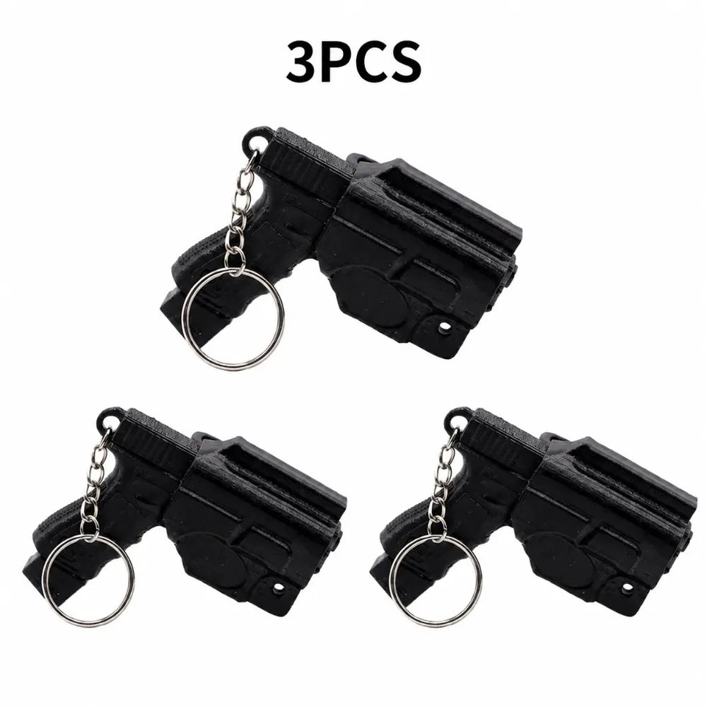 Mini Pistol Keychain – Eco-Friendly Party Favor