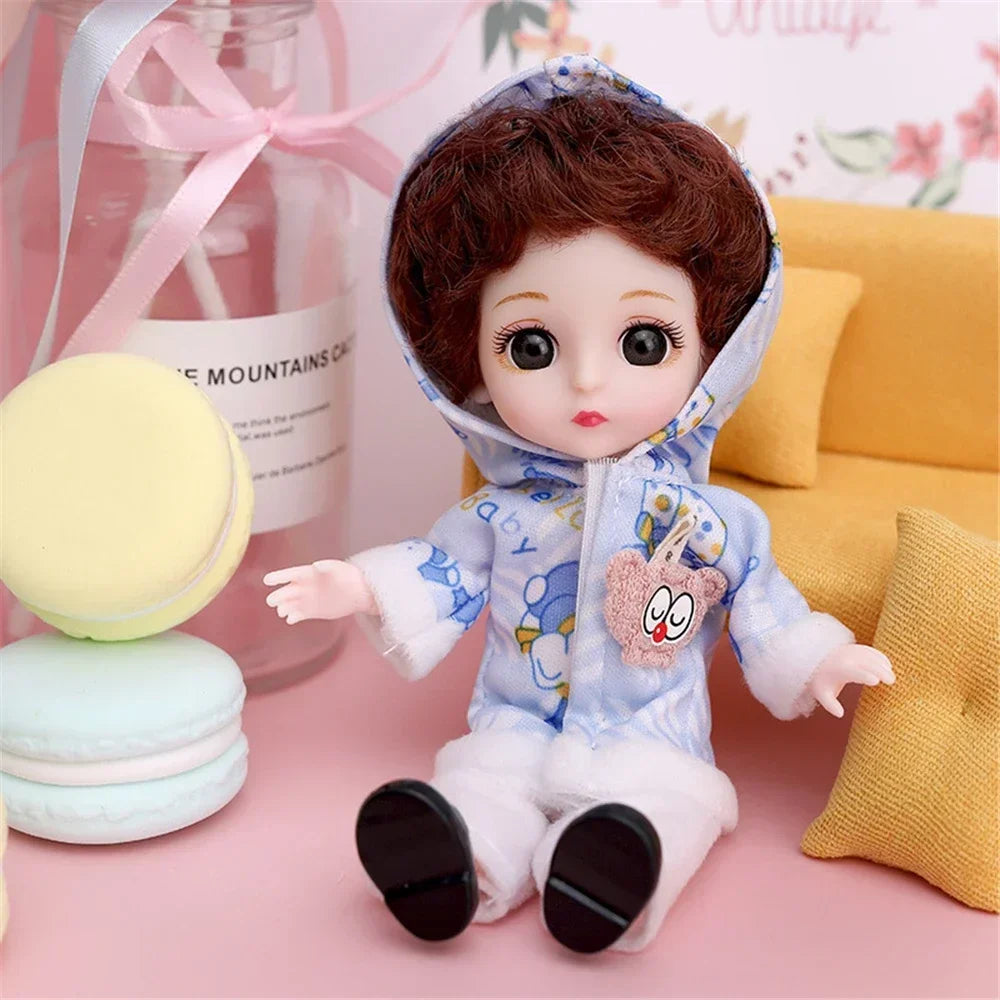 Posable Princess Doll with Outfit and Shoes