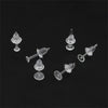 Invisible Plastic Earrings for DIY Jewelry Making