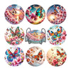 Ocean Series Diamond Art Coaster Kit with Stand – DIY Craft Set for Adults & Beginners
