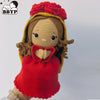 Handcrafted Crochet Doll Figurine