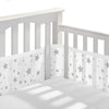 Breathable 4-Sided Crib Bumper Set for Infant Safety