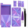 Stackable Diamond Painting Organizer Tray with Tweezers & Brush