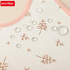 Soft Cotton Baby Bibs (5-Pack) with U-Shaped Catch-All Design