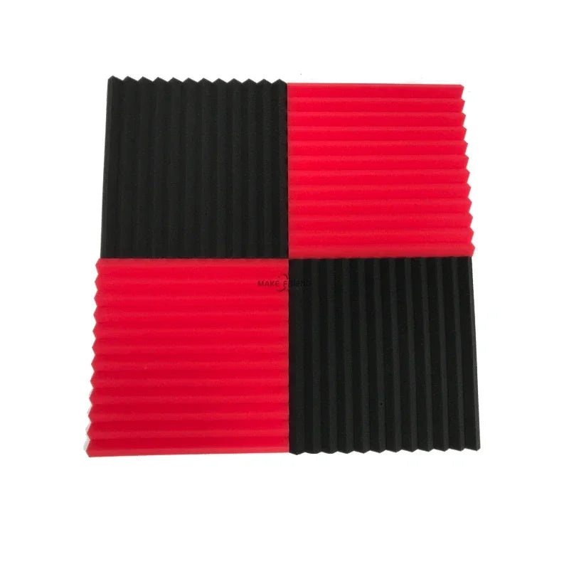 50-Pack Acoustic Foam Panels for Soundproofing and Studio Treatment