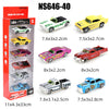 1:64 Scale Die-Cast Sports Car & Pickup Truck Set (6-Pack)